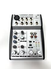 Behringer Eurorack UB502 Compact Mixer 5-Input 2-BUS Mixer Tested Works for sale  Shipping to South Africa