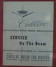 Cadillac Service mesa redonda serviço no feixe, reunião nº. 1, 1955 comprar usado  Enviando para Brazil