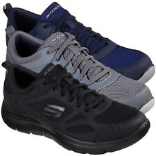 Mens Skechers Summits South Rim Sport Gym Walking Lace Up Trainers Sizes 6 to 13, used for sale  Shipping to South Africa