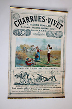 Affiche ancienne chromo d'occasion  Charolles