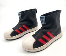 Botas de chuva Adidas Originals infantil tamanho 2/33 Superstar 360 preto borracha zíper traseiro comprar usado  Enviando para Brazil