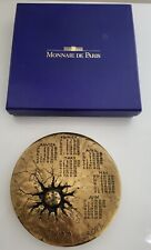 Medaille bronze calendrier d'occasion  Paris-