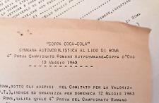 1963 coppa coca usato  Roma