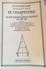 Encyclopédie roret charpentie d'occasion  Duclair