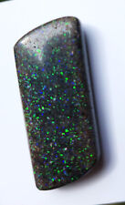 40cts AMAZING BRIGHT GREEN PINFIRE -AUST  BOULDER OPAL * SEE VIDEO AAopalsAA52 for sale  Shipping to South Africa