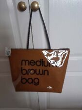 bloomingdales medium brown bag for sale  SANDBACH