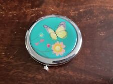 Butterfly compact mirror for sale  LEAMINGTON SPA
