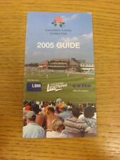 2005 cricket lancashire for sale  BIRMINGHAM