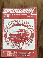 Speedworth international progr for sale  DISS