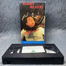 Fita VHS Night Beast 1987 Don Dohler terror ficção científica Galaxy Invader formato PAL comprar usado  Enviando para Brazil