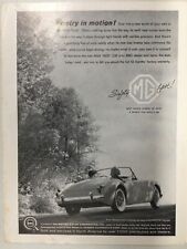 Mgmgb117 vintage advertisement for sale  Utica