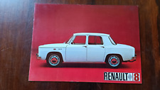 Renault brochure 1967 for sale  HELSTON