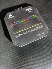 Usado, Corsair Dominator Platinum RGB - DDR4 - 16GB (2x8) - 3200MT/s - CL16 - NOVO NA CAIXA comprar usado  Enviando para Brazil