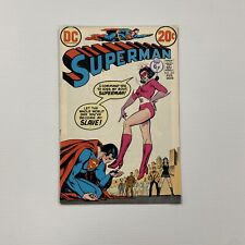 Superman #261 1973 FN/VF Pence Stamp Star Sapphire Cover Art by Nick Cardy for sale  Shipping to South Africa