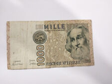 Banconota mille lire usato  Reggio Calabria