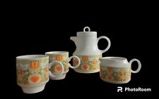 Vtg. Capistrand Tea pot, Creamer, And 2 Mugs for sale  Shipping to South Africa