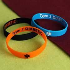 Diabetes wristbands type for sale  BRISTOL