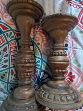 Wooden candle holders for sale  Augusta