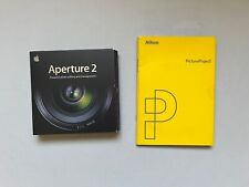 Photo Editing Software Bundle; Mac & Windows Aperture 2 & Nikon Picture Project for sale  Shipping to South Africa