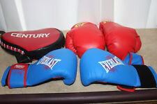 Guantes de boxeo y ceja pequeños rojos everlast & azules 8 oz prospect Everlast niño segunda mano  Embacar hacia Argentina