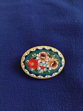 Ancienne broche fleurie d'occasion  Soisy-sous-Montmorency