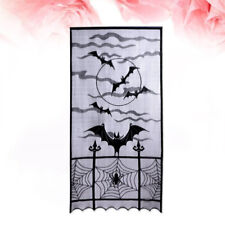 Black curtains transparent for sale  Shipping to Ireland