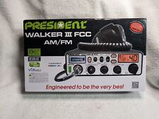 President Walker III FCC 40-kanałowe radio CB AM/FM z 7-kolorowym wyświetlaczem LCD na sprzedaż  Wysyłka do Poland