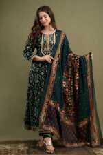 Indian Designer Anarkali Outfit Kurti Set Bollywood Women Salwar Kameez Suit for sale  Shipping to South Africa