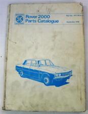 Rover 2000 illustrated for sale  LEICESTER