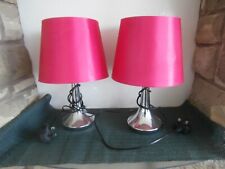 Pair pink table for sale  CARLISLE