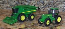 Colheitadeira e trator Ertl John Deere modelos de metal fundido 46574 2991CX00 sem caixas 1:64 comprar usado  Enviando para Brazil