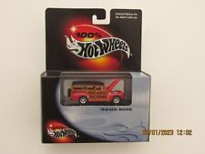 Hot Wheels 2000 100% HW 1948 MERC WOODIE RED BLACK OPENING HOOD LIMITED B-AA for sale  Shipping to South Africa