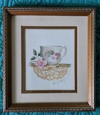 Vtg teacup framed for sale  Greenville