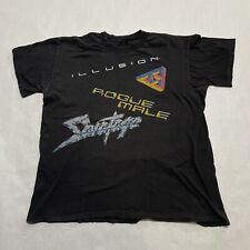 Camiseta rara anos 80 vintage SAVATAGE Rogue Male Illusion 1985 turnê rock concerto, usado comprar usado  Enviando para Brazil