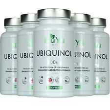 Usado, Ubiquinol 200mg cápsulas gelatinosas veganas de alta resistência maior biodisponibilidade Q10 comprar usado  Enviando para Brazil