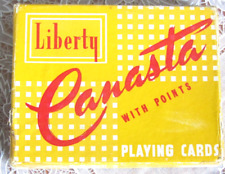 Vintage canasta playing for sale  BRADFORD