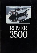 Rover 3500 prospekt gebraucht kaufen  Gladbeck