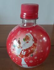 Botella de soda de plástico redonda de Navidad 2007 Coca-Cola ~ vacía 13,5 oz segunda mano  Embacar hacia Argentina
