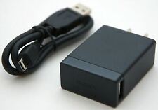 ORIGINAL Sony Xperia TL EP880 AC Adapter & Micro USB Cable BLACK 5V 0.5A Charger for sale  Shipping to South Africa