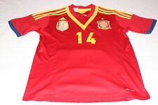 Camiseta Fútbol Selección De España Marca Adidas Talla 152 Dorsal No 14 Alonso segunda mano  Embacar hacia Argentina