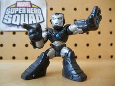 Marvel Super Hero Squad WAR MACHINE Estilo Moderno Negro/Plateado sin pistolas traseras, usado segunda mano  Embacar hacia Argentina