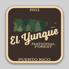Calcomanía Bosque Nacional El Yunque Pegatina Explorar Wanderlust Campamento Senderismo segunda mano  Embacar hacia Argentina