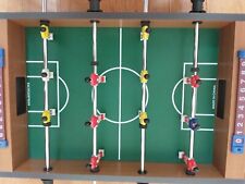 EXCITE Foosball table game 20 X 12 X 4 7/8 w/2 balls composite wood preowned for sale  Shipping to South Africa