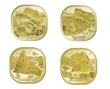 Usado, Juego de 4 monedas de recuerdo de montaña Taishan+Wuyi+Huangshan+Emei 2019-2022 segunda mano  Embacar hacia Argentina
