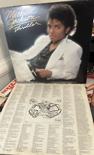 Usado, Michael Jackson Thriller LP 1982 Disco Álbum 1ª Edição Imprensa Vinil EX interno comprar usado  Enviando para Brazil