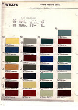 Used, 1946 1947 1948 1949 1950 1951 1952 WILLYS JEEP CJ 2A 3A TRUCK PAINT CHIPS 4952MS for sale  Shipping to Canada