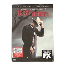 Justified: The Complete Fifth Season (DVD 2014) Timothy Olyphant Modern Western, usado segunda mano  Embacar hacia Argentina