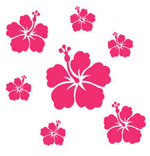 Planche stickers hibiscus d'occasion  La Roche-sur-Yon