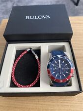 Bulova watch blue for sale  SOWERBY BRIDGE