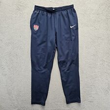 Pantalones deportivos Nike para hombre talla XL azul marino EE. UU. pantalones de entrenamiento de fútbol Dri-Fit segunda mano  Embacar hacia Mexico